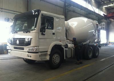 China 30 Ton 6x4 HOWO Mixer Truck , HW76 Cabin 10 Cubic Meter Concrete Transport Truck for sale