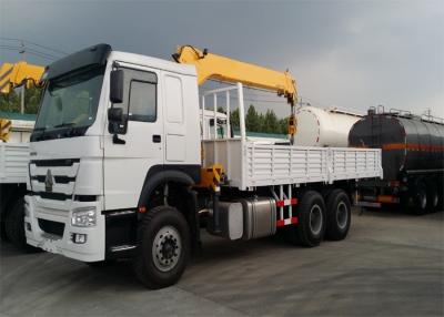 China 12T Truck Mounted Crane 6x4 Driving Type EURO II Emission Standard for sale