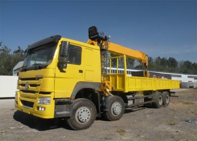 China 371HP Truck Mounted Crane For Construction HW76 Cabin 20T Max Lifting Moment for sale