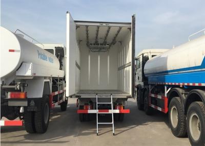 China 4x2 refrigeró el tipo abierto del mismo tamaño de las bisagras del acero inoxidable de la puerta posterior del camión de la caja en venta