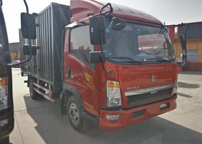 China 5 Ton Mini Box Truck , Cargo Van Truck With Single & Double Cabin for sale