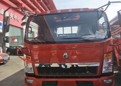 China Food Transport 10T HOWO Mini Box Truck 3360mm Wheelbase Euro 2 Emission for sale