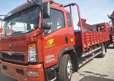 China Transport Double Axles HOWO Light Duty Trucks With 12.00R20 Tyres for sale