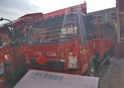 China 2T Front Axle SINOTRUK HOWO Light Truck , 8 Ton Tipper Truck RHD 4X2 116HP for sale