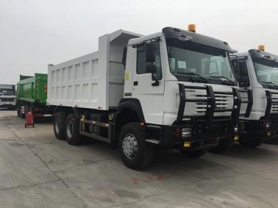 China White Heavy Dump Truck With 336hp Euro Ii Emission Standard All Wheel Drive for sale