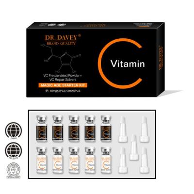 China Skin Revitalizer Vitamin C soap+toner+serum+face set cream BEST acidic serum for skin and face with vitamin C, E, serum for sale