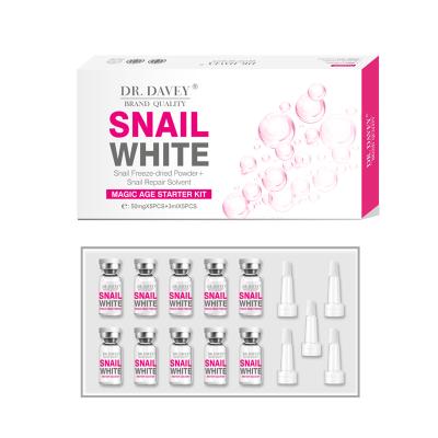 China Whitening Snail Freeze Dried Powder+repair Magic Age Remover Kit for sale