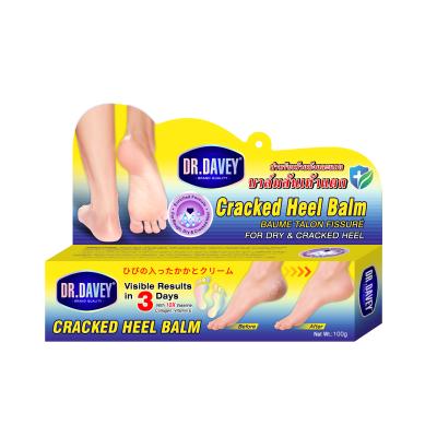 China Moisturzing Dr. DAVEY Natural Organic Cracked Heel Cream Easily Repairs Dry Cracked Feet Softening Moisturizing Foot Cream for sale