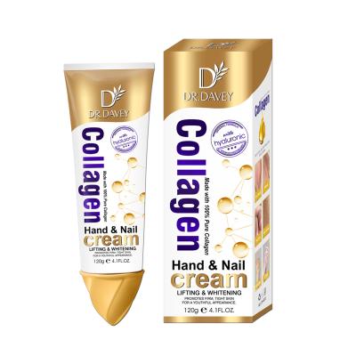 China Whitening Dr. DAVEY New Ice Cream Hand Cream Gameplay Fun Squeeze Beautiful Petal Collagen Hand Cream for sale