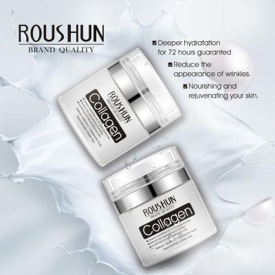 China ROUSHUN Anti Wrinkle Vitamin C Wrinkle Acne Anti Aging Brown Spot Whitening Face Cream for sale