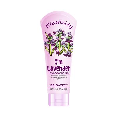 China Exfoliator Dr. DAVEY New I AM Lavender Nourishes Body & Facial Scrub for sale