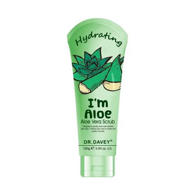 China DAVEY New I AM Aloe Vera Exfoliator DR, Body and Face Scrub for sale