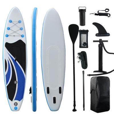 China YH/OEM factory unisex stand blue inflatable SUP board paddle board for wholesale for sale