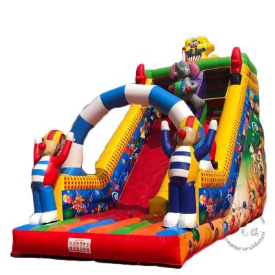 China Customizable PVC Kid Inflatable Slide For Outdoor Play for sale