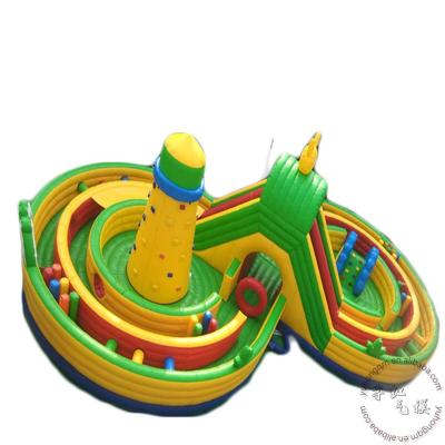 China Hot Selling PVC Inflatable Fun City, Inflatable Bouncer, Amusement Park Inflatable Bouncy Castle Prizes for sale