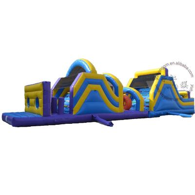 China PVC Large Obstacle Course Inflatable Adult Inflatable Bouncer Obstacle for sale