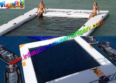 China Customized Yacht Large Inflatable Water Toys Inflatable Sea Pool With Drop Stitch for sale