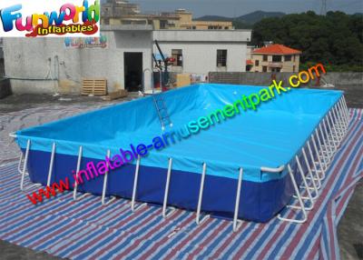 China Aufblasbares Feld-Pool 10,3 x 5,6 x 1M populäres aufblasbares Intex-Pool Bule zu verkaufen