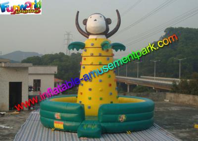 China Customized Inflatable Rock Climbing Wall Sport Climbing Games Outdoor for sale