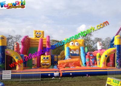 China Günstlings-/Prahler-Vergnügungspark-Dia PVC-Vinyl Spongebob aufblasbares zu verkaufen