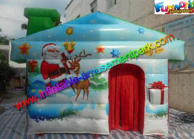 Cina Decorazioni gonfiabili su misura di Natale, Camera gonfiabile della grotta del PVC Santa in vendita