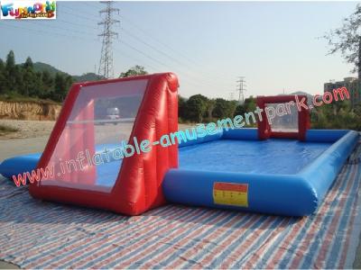 China Blow Up PVC Inflatable Sports Games , Inflatable Football Soccer Arena for sale