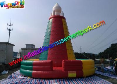 China Waterproof Inflatable Climbing Wall ,  Customized Rock Mountain Climb Wall for sale