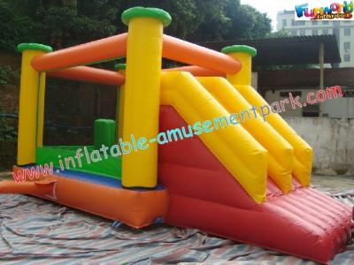 China 18 OZ Fire Retardant Inflatable Bouncer Slide  CE Blower For Outdoor And Indoor for sale