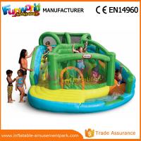 China Customized Interesting Mega Aqua Water Slide Large Inflatable Pool Slide for sale