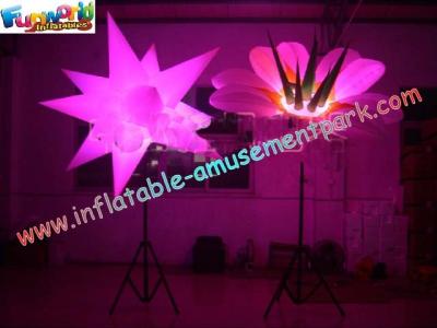 China Protagonice/decoración de iluminación llevada inflable de la flor para el partido, 3M arriba en venta