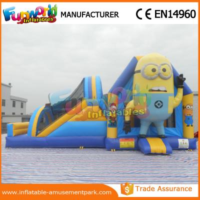 Chine Maison combinée gonflable durable de rebond de Spongebob avec la glissière/unités combinées gonflables à vendre