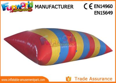 China 0.9mm PVC-Plane aufblasbarer Wasser-Katapult-Klecks mit Logo-Drucken zu verkaufen