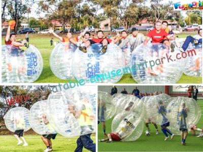 China Human Body Inflatable Zorb Ball Soccer With Bubble / Inflatable Loopy Ball for sale