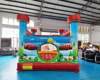 China Indoor Children Plato Inflatable Bounce Houses Double Stitching for sale