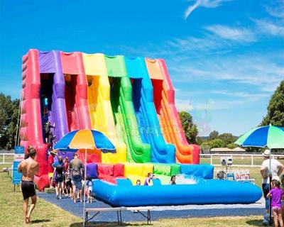 China Commercial Kids Inflatable Water Slide Playground Jumping Bouncer for sale