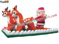 China Outdoor Inflatable blow up christmas festival decorations snowman, Santa claus Promotional for sale