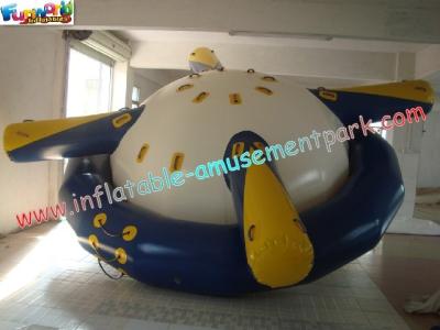 China Customized Durable Inflatable Boat Toys Saturn Rocker With Stainless Steel Anchor Ring for sale