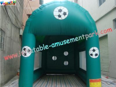 China Commercial Grade PVC Tarpaulin Inflatable Sports Game Shooting Sport Games For Football for sale