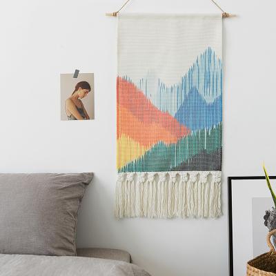 China Bohemian Print Anti-Static Woven Elegant Washable Simple Tapestry for sale