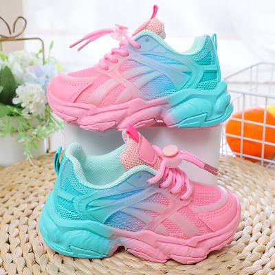 China High Quality Breathable Kids Light Up Shoes In Glowing Mesh In Dark Breathable Sports Sneakers Children Sports Shoes for sale