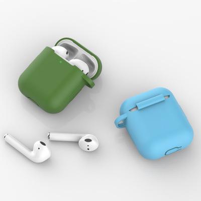 China Ultra Thin Hot Selling Soft Silicone Cases For Apple Airpods 1/2 Protective Wireless Earphone Cover for sale