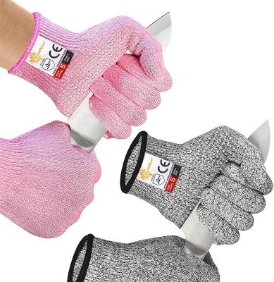 China Oyster Shucking Kitchen Safety Cutting Gloves Cut Resistant 20cm Reusable for sale