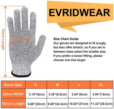 China Polyurethane Hypro Fiber Cut Resistant Gloves Hand Protection OEM ODM for sale