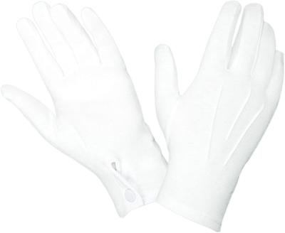 China 100% de nylon van de Katoenen Handschoenen Hand Witte Parade 10,2 Duim Te koop