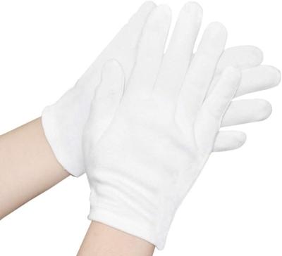 Chine gants uniformes du coton blanc des hommes de défilé de l'inspection 20g 21*11cm à vendre