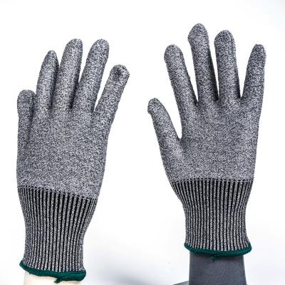 China CE EN 388 4X43C Level 5 Cut Resistant Gloves Foam Nitrile Coating for sale