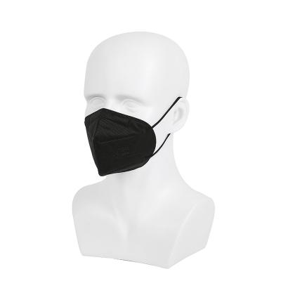 Cina Maschera di protezione nera eliminabile non tessuta del cotone 4ply 17.5*9.5cm in vendita