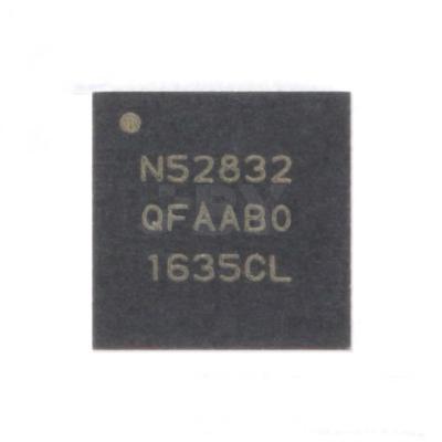 China Genuine Original Standard NRF52832-QFAA-R NRF52832 QFN-48 RF Wireless Transceiver for sale