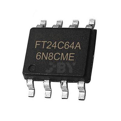 China Brand New SOP8 EEPROM Memory IC FT24C64A-ESR-T Chip FT24C64A-ESR-T for sale