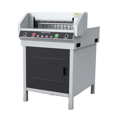 China Book Balancing 450V+ 450mm Electric Automatic Guillotine Paper Cutter Machine for sale